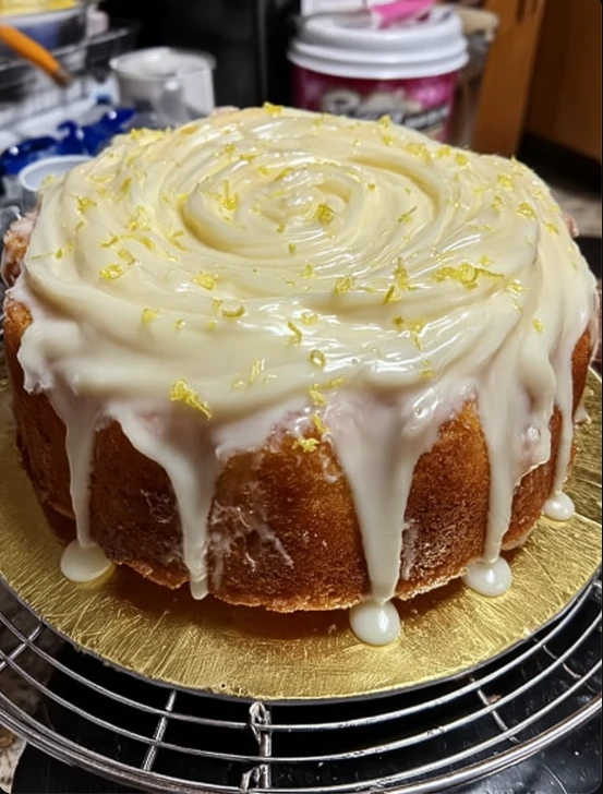 Lemon Pound Cake with Lemon Glaze