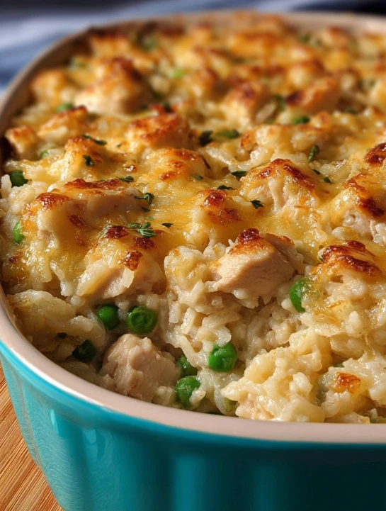 Mamaw's Chicken & Rice Casserole