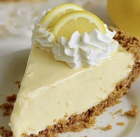 No-bake Cream Cheese Lemonade Pie Recipe Easy No-bake Lemonade Pie Lemon Cream Cheese Pie Without Baking Best No-bake Crea...