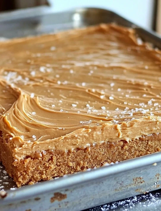 Peanut Butter Sheet Cake