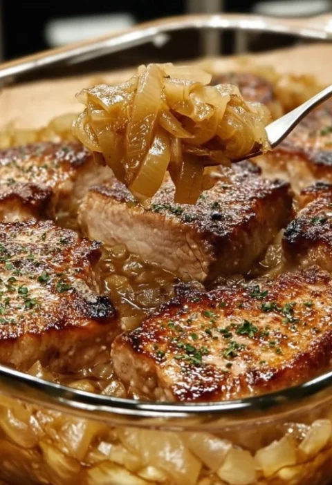 Pork Chop Sauerkraut Casserole Recipe Easy Pork Chop And Sauerkraut Bake Baked Pork Chops With Sauerkraut And Apples Slow ...