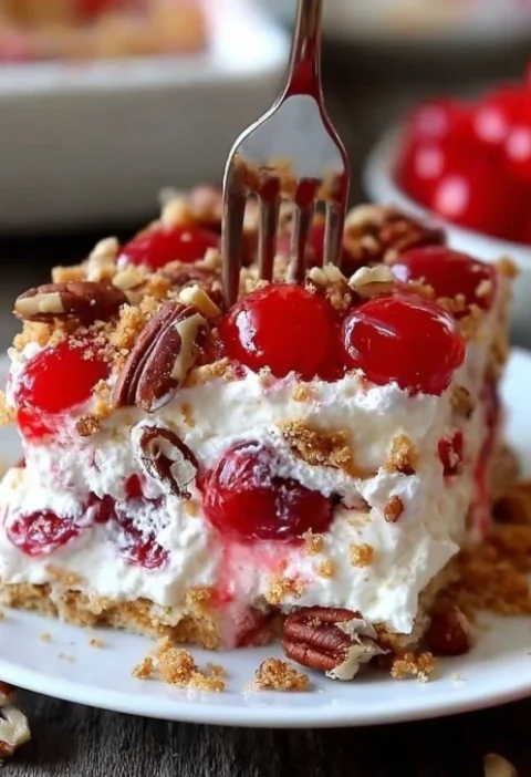 Quick Cherry Cheesecake Lush Recipe Homemade Cherry Cheesecake Lush Best Cherry Pie Filling For Cheesecake Easy Cherry Che...
