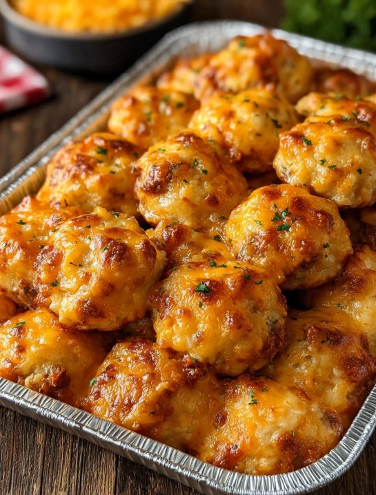 Rotel Cream Cheese Sausage Balls