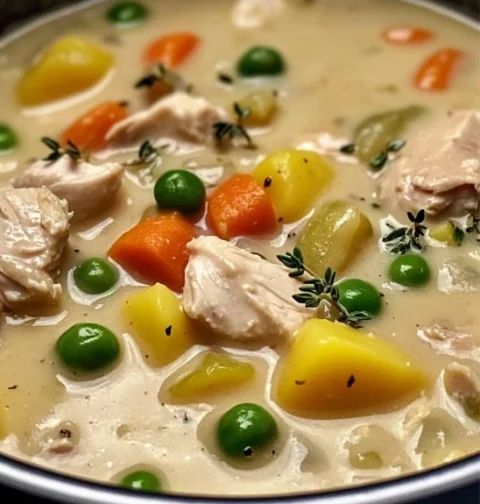 Southern Chicken Pot Pie Soup Recipe Easy Southern Chicken Pot Pie Soup Homemade Chicken Pot Pie Soup Best Chicken Pot Pie...