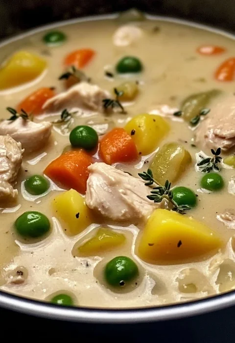 Southern Chicken Pot Pie Soup Recipe Easy Southern Chicken Pot Pie Soup Homemade Chicken Pot Pie Soup Best Chicken Pot Pie...