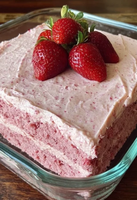Strawberry Cake Recipe Easy Best Strawberry Cake Mix Homemade Strawberry Cake From Scratch Gluten-free Strawberry Cake Rec...