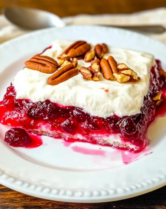 thanksgiving cranberry cream cheese salad