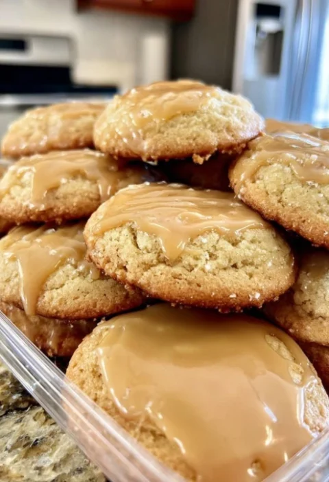 Best Maple Glazed Cookies Recipe Homemade Maple Glazed Cookies Vegan Maple Glazed Cookies Gluten-free Maple Glazed Cookies...