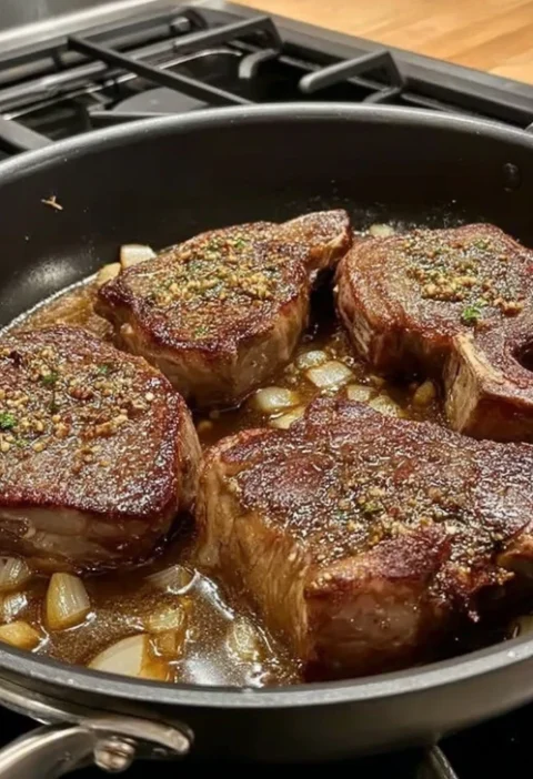 Best Retro Steakhouse Rib-eye Steaks Classic Rib-eye Steak Dinner Recipes Vintage Style Rib-eye Steak Cooking How To Cook ...