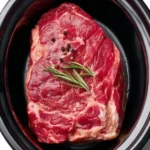 Slow Cooker Baked Broccoli and Cheese Casserole