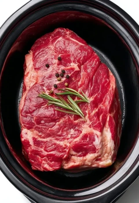 Easy 5-ingredient Slow Cooker Pot Roast Slow Cooker 5-ingredient Beef Roast Best Slow Cooker Pot Roast 5 Ingredients Slow ...