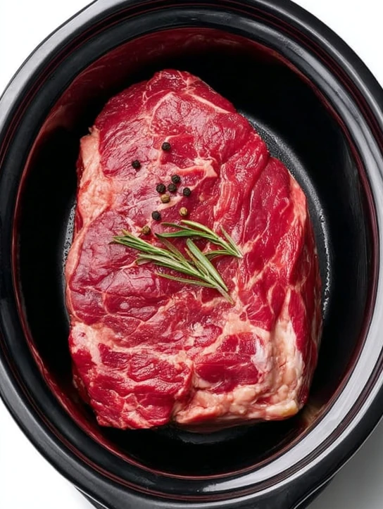 Easy 5-ingredient Slow Cooker Pot Roast Slow Cooker 5-ingredient Beef Roast Best Slow Cooker Pot Roast 5 Ingredients Slow ...