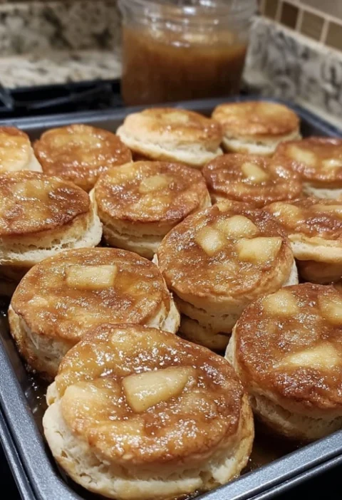 Easy Apple Pie Biscuits Recipe Warm Flaky Apple Pie Biscuits Cinnamon Sweet Apple Pie Biscuits Homemade Apple Pie Biscuits...