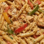 Ground beef and peppers skillet