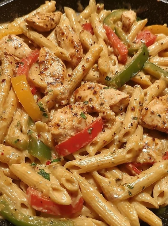 Easy Rasta Pasta With Spicy Chicken Recipe Homemade Rasta Pasta Spicy Chicken Tips Best Spicy Chicken Rasta Pasta Cooking ...