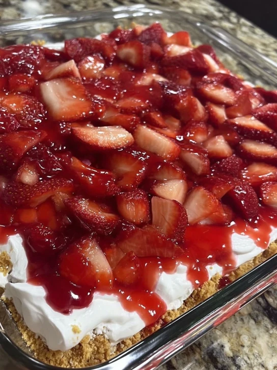 Easy Sheet Pan Strawberry Shortcake Recipe Warm Church Supper Dessert Ideas Best Sheet Pan Desserts For Groups Strawberry ...