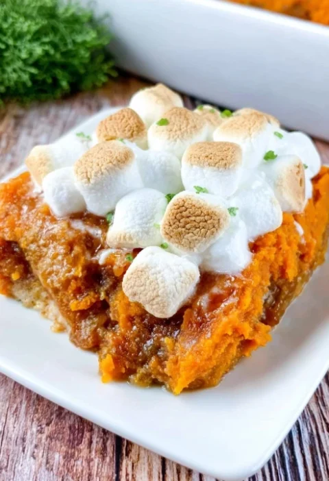 Easy Whipped Sweet Potato Bake Recipe Healthy Whipped Sweet Potato Casserole Vegan Whipped Sweet Potato Bake Gluten-free W...
