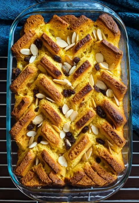 Homemade Princess Diana Bread Pudding Recipe Mom's Scratch-made Bread And Butter Pudding Princess Diana Favorite Dessert R...