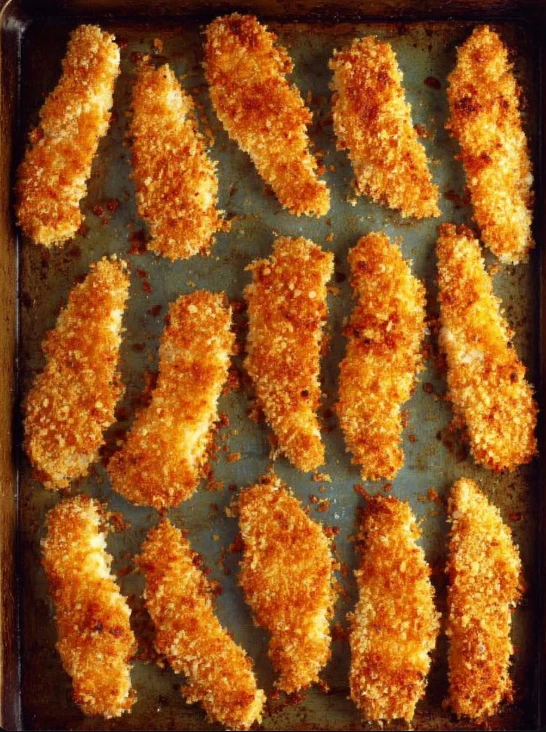 Oven-baked Spicy Panko Chicken Strips Recipe Best Spicy Panko Chicken Strips Oven How To Make Spicy Panko Chicken In Oven ...