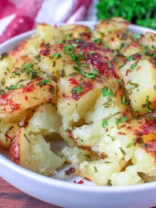 parsleyed potatoes (parsley potatoes)