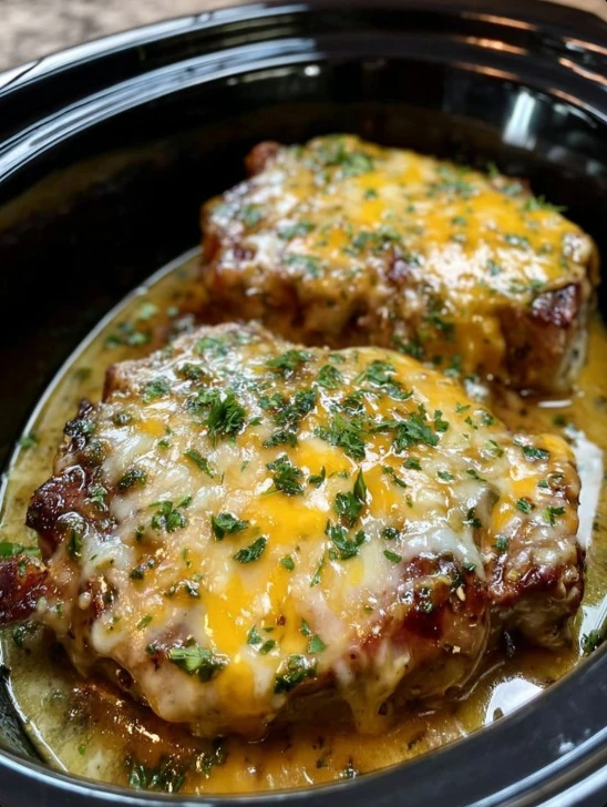 Slow Cooker Alpine Pork Chops Recipe Best Slow Cooker Pork Chops Alpine Pork Chops Crock Pot Easy Alpine Pork Chops Slow C...