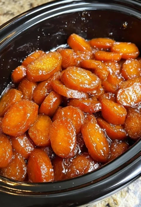 Slow Cooker Amish Honey Glazed Carrots Recipe Best Honey Glazed Carrots Slow Cooker Amish Style Slow Cooker Carrots Honey ...