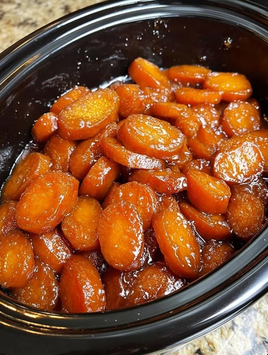 Slow Cooker Amish Honey Glazed Carrots Recipe Best Honey Glazed Carrots Slow Cooker Amish Style Slow Cooker Carrots Honey ...