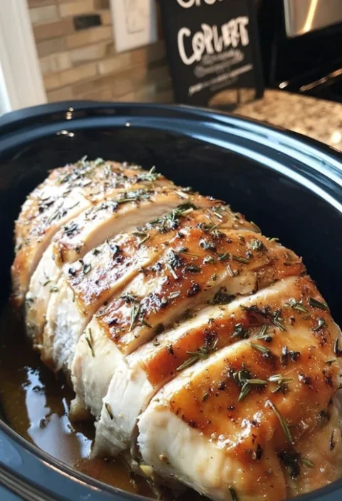 Slow Cooker Amish Maple Turkey Breast Recipe Best Amish Maple Turkey Breast Slow Cooker Healthy Slow Cooker Turkey Amish S...