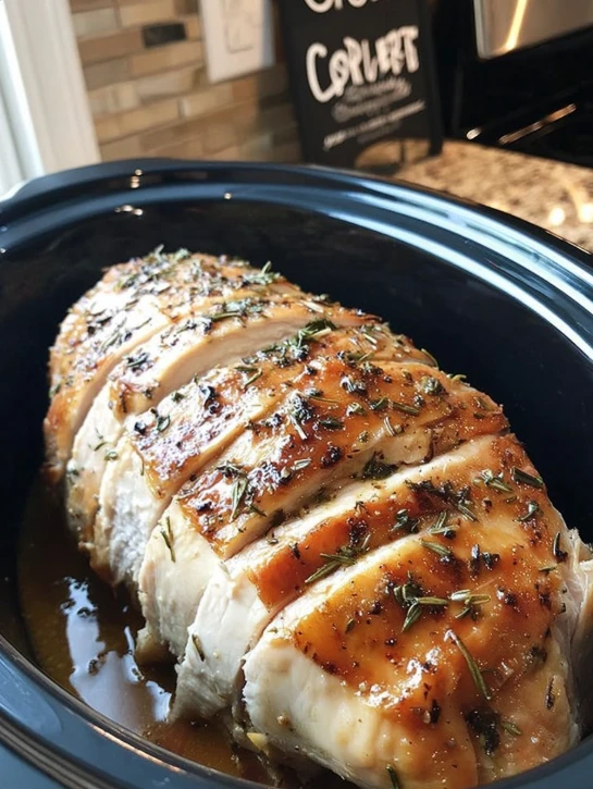 Slow Cooker Amish Maple Turkey Breast Recipe Best Amish Maple Turkey Breast Slow Cooker Healthy Slow Cooker Turkey Amish S...