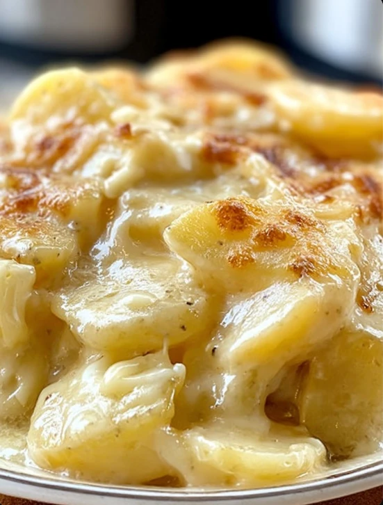 Slow Cooker Amish Recipes Cheesy Potatoes Best Amish Cheesy Potato Heaven Recipe Easy Slow Cooker Amish Potato Casserole H...