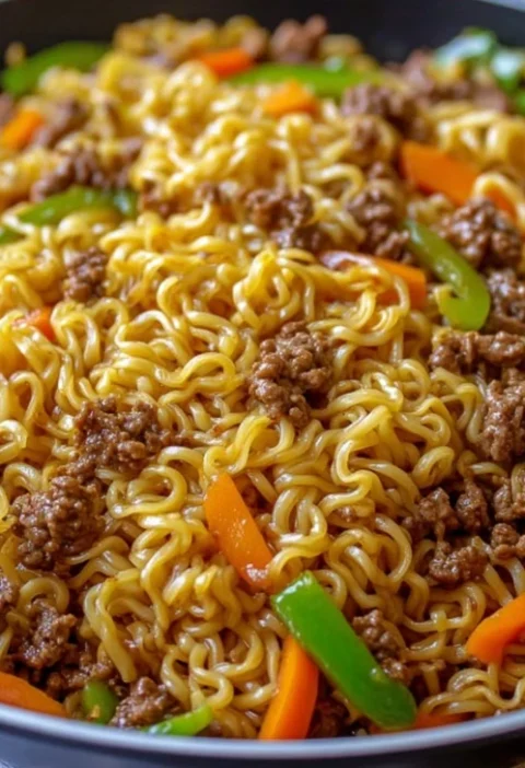 Slow Cooker Beef Noodles Recipe Best Slow Cooker Stir Fry Noodles Ground Beef Vegetable Stir Fry Slow Cooker Easy Slow Coo...