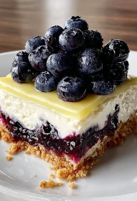 Warm Homestead Lemon Blueberry Recipe Best Lemon Blueberry Delight Dessert Homemade Lemon Blueberry Cake Recipe Warm Homes...