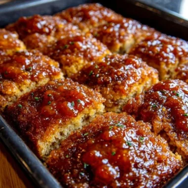 4ingredient Bourbon Caramel Bread Squares