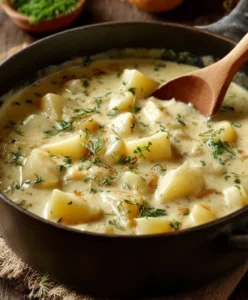 4-Ingredient Creamy Potato Soup