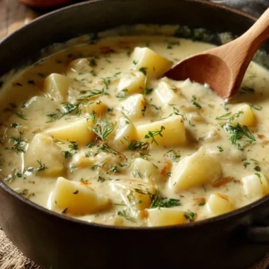 4ingredient Creamy Potato Soup