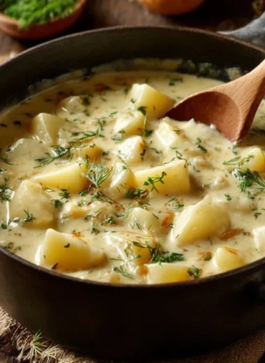 4ingredient Creamy Potato Soup