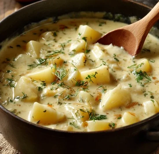 4ingredient Creamy Potato Soup