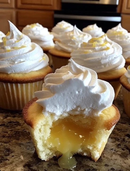 Aunt Betty’s Homestyle Lemon Meringue Pie Cupcakes