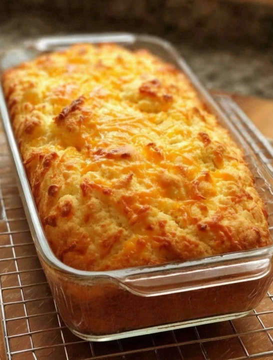 Aunt Betty’s Homestyle Cheddar Cheese Quick Bread