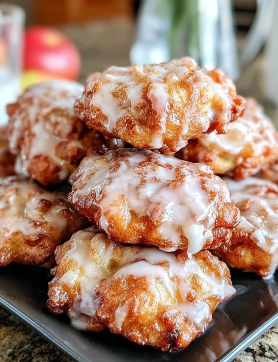Baked Apple Fritters