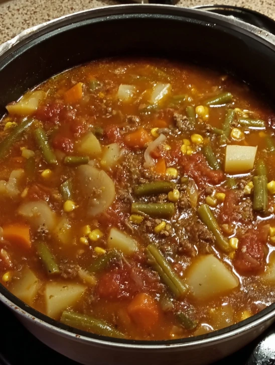 Best Ever Easy Vegetable Beef Soup