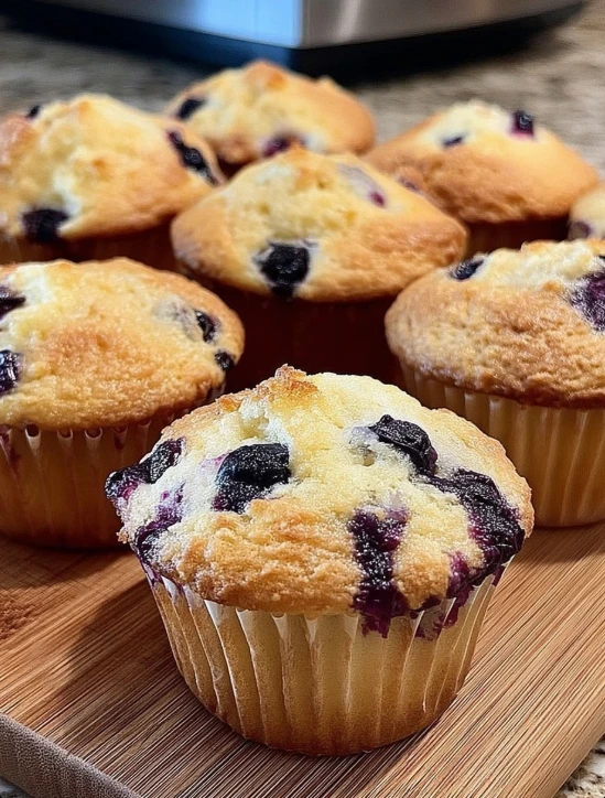 BEST LEMON-BLUEBERRY MUFFINS