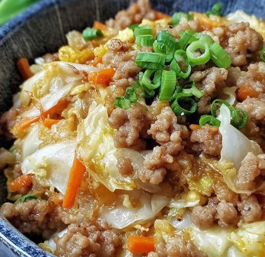 Bowl Egg Roll Ginger Scallions