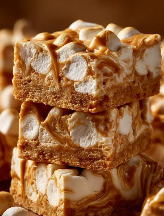 Butterscotch Marshmallow Bars