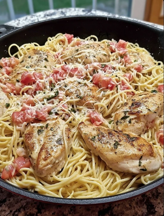 Classic Diner Italian Chicken Pasta