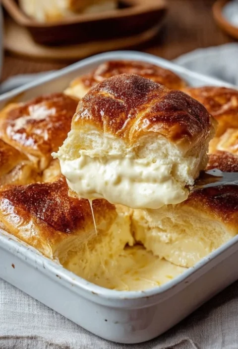 Country-style Cheesecake Crescent Rolls Recipe Homemade Cheesecake Crescent Casserole Best Cheesecake Crescent Roll Casser...