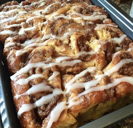 Cozy Grandmas Cinnabon Cinnamon Roll Cake