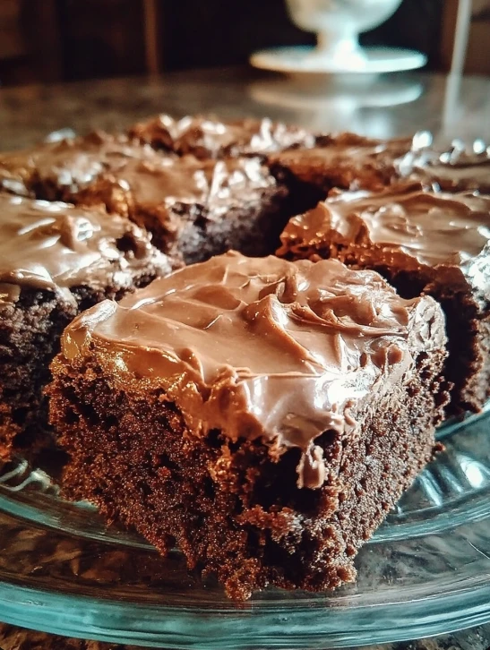 Cozy Grandma’s Mississippi Mud Cake