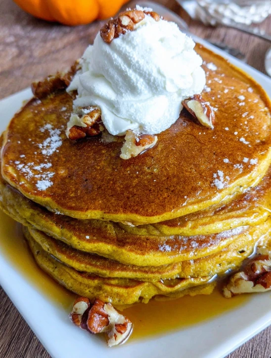 Cozy Grandma’s Pumpkin Pancakes