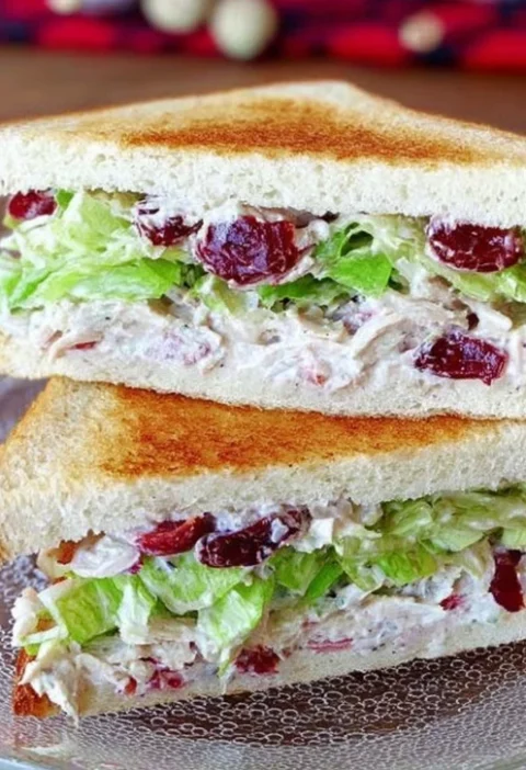 Cozy Grandmas Turkey Cranberry Sandwich